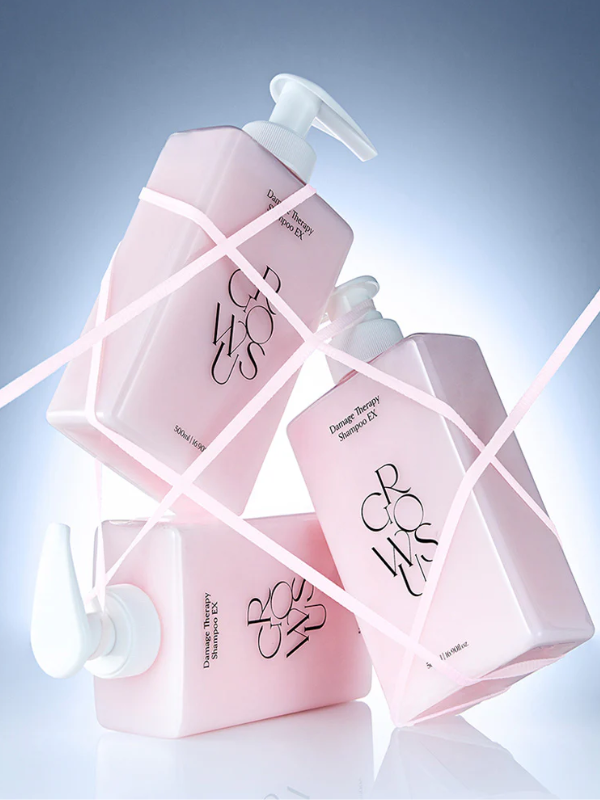 GROWUS Damage Therapy Shampoo EX Collagen Protein Care 500ml