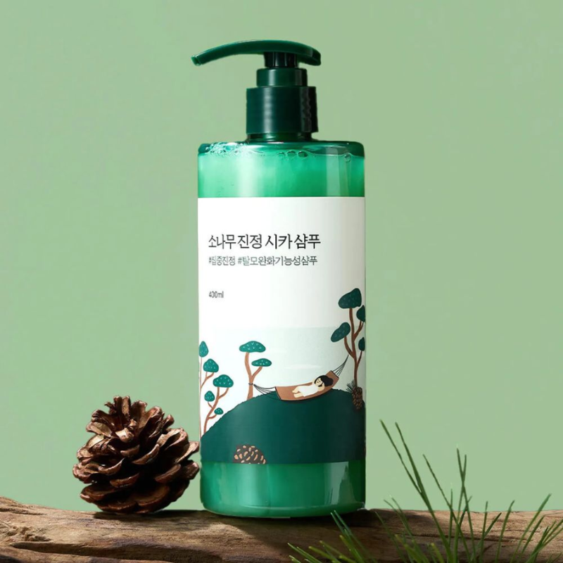 Round Lab Pine Calming Cica Shampoo 400ml HAIR CARE, Shampoo & Conditioner, Shampoo