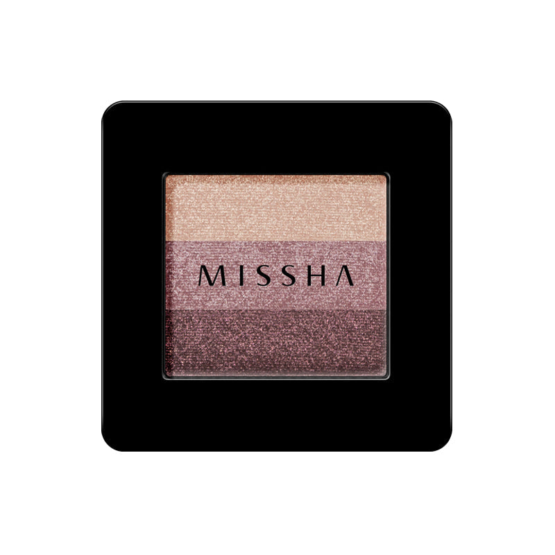 MISSHA Triple Shadow Easy Gradient Eyeshadow with Argan Oil MAKEUP, Eyes, Eyeshadow, K-Beauty Eyeshadow, Gradient Eye Makeup, Argan Oil Makeup, Easy Application Eyeshadow, Korean Beauty Eyes, Shimmer Eye Shadow, Buildable Pigment