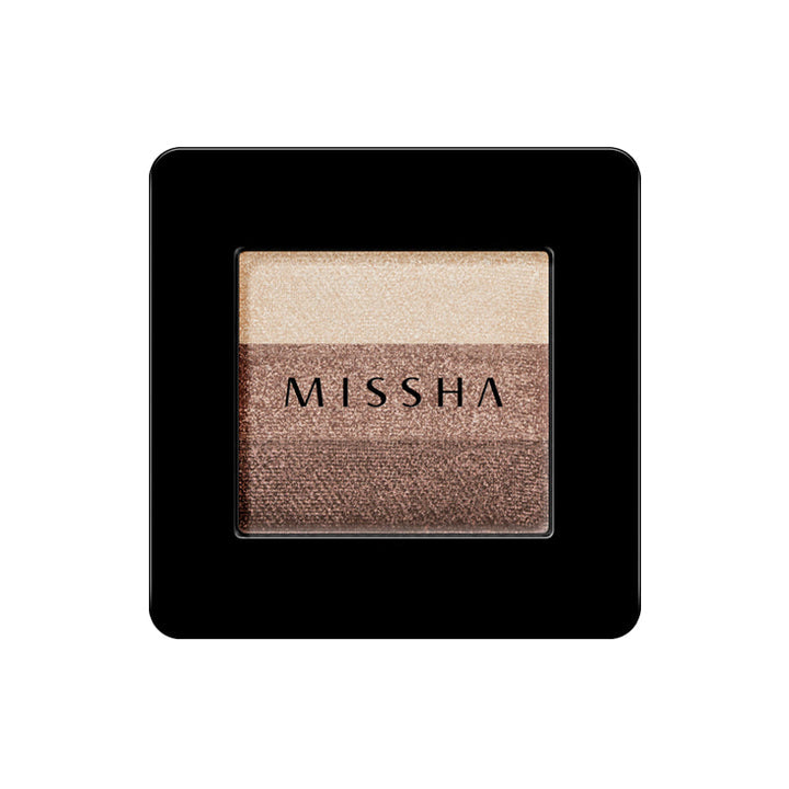 MISSHA Triple Shadow Easy Gradient Eyeshadow with Argan Oil MAKEUP, Eyes, Eyeshadow, K-Beauty Eyeshadow, Gradient Eye Makeup, Argan Oil Makeup, Easy Application Eyeshadow, Korean Beauty Eyes, Shimmer Eye Shadow, Buildable Pigment