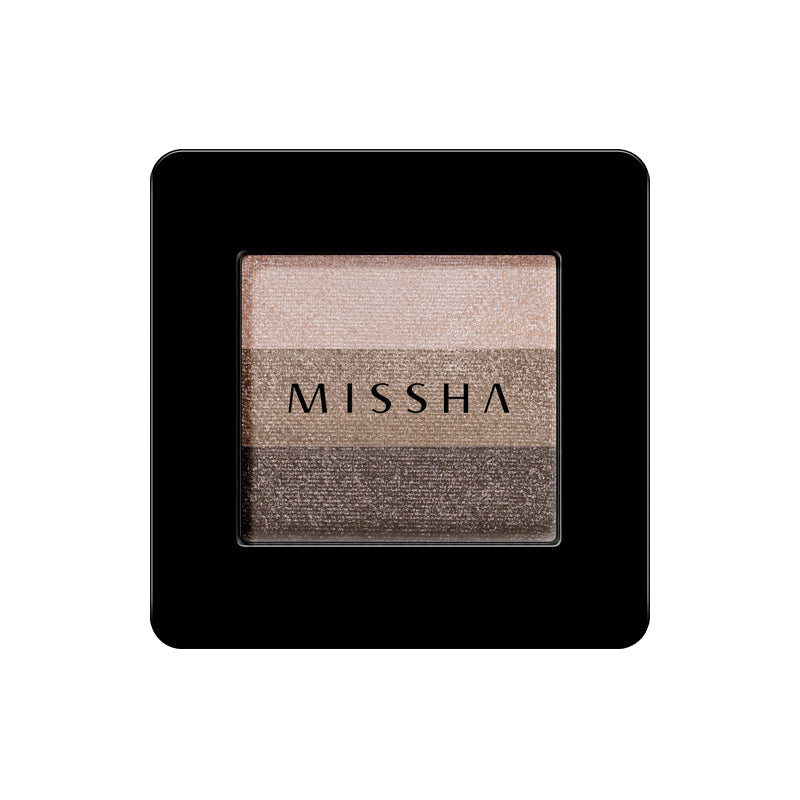 MISSHA Triple Shadow Easy Gradient Eyeshadow with Argan Oil MAKEUP, Eyes, Eyeshadow, K-Beauty Eyeshadow, Gradient Eye Makeup, Argan Oil Makeup, Easy Application Eyeshadow, Korean Beauty Eyes, Shimmer Eye Shadow, Buildable Pigment