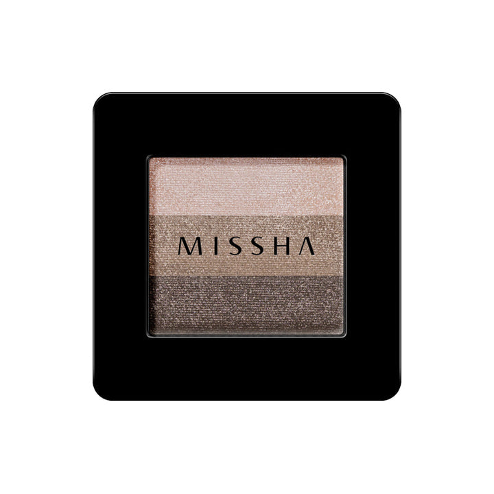 MISSHA Triple Shadow Easy Gradient Eyeshadow with Argan Oil MAKEUP, Eyes, Eyeshadow, K-Beauty Eyeshadow, Gradient Eye Makeup, Argan Oil Makeup, Easy Application Eyeshadow, Korean Beauty Eyes, Shimmer Eye Shadow, Buildable Pigment
