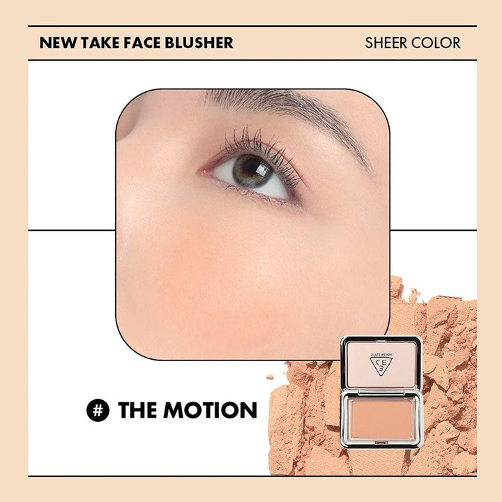 3CE Face Blusher New Take Edition 4.5g   5 colors MAKEUP, Face, Blush