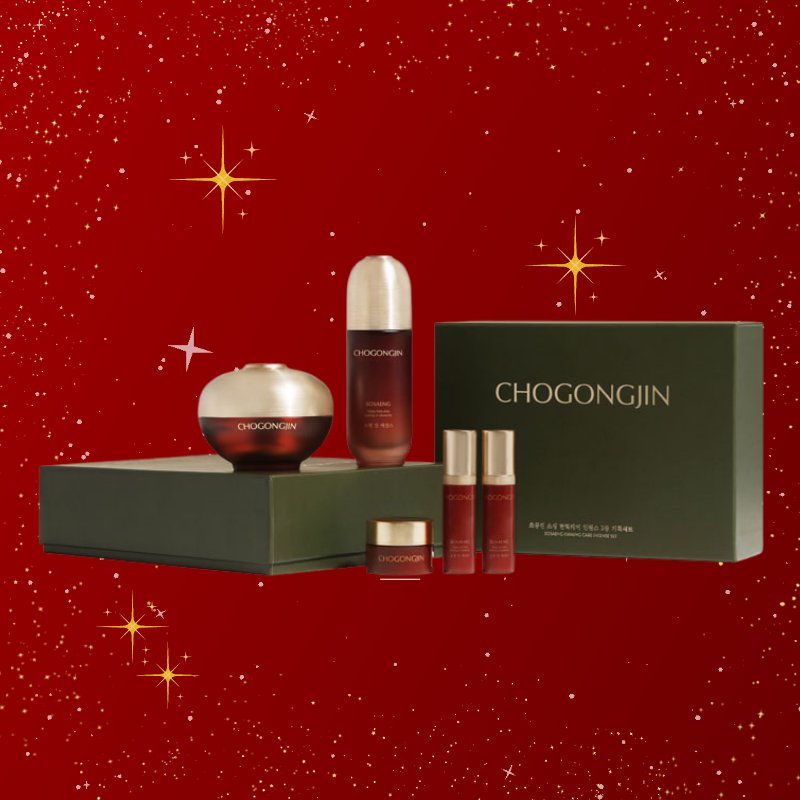 ChoGongJin Sosaeng Firming Care Intense Special Set (BIO Gongjin) Korean Beauty Gift Set, Firming Skincare Set, Fermented Herbal Complex, Skin Elasticity Support, Hydrating K-beauty, ChoGongJin Sosaeng, Nourishing Face Care