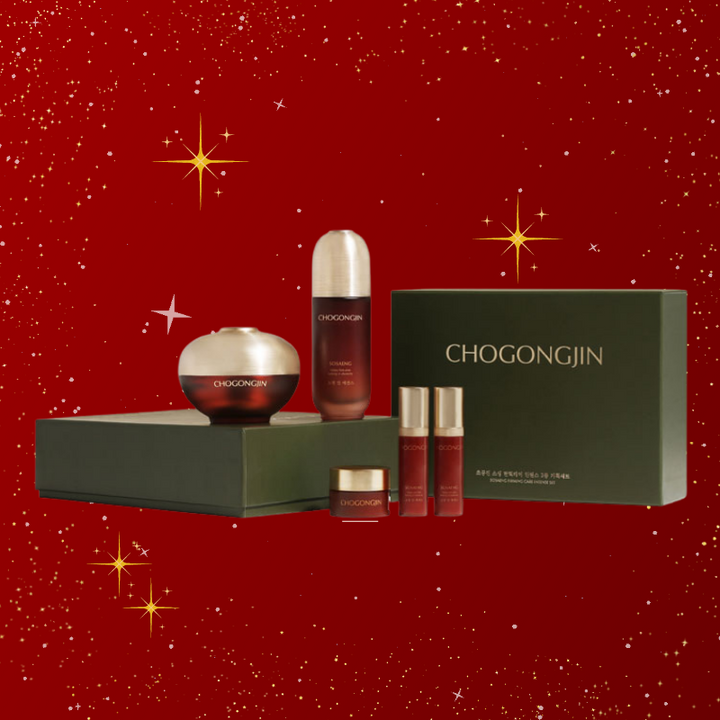 ChoGongJin Sosaeng Firming Care Intense Special Set (BIO Gongjin) Korean Beauty Gift Set, Firming Skincare Set, Fermented Herbal Complex, Skin Elasticity Support, Hydrating K-beauty, ChoGongJin Sosaeng, Nourishing Face Care