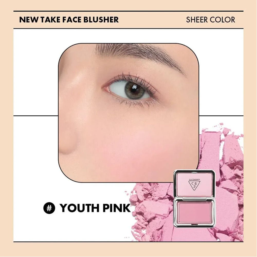 3CE Face Blusher New Take Edition 45g Blush 4