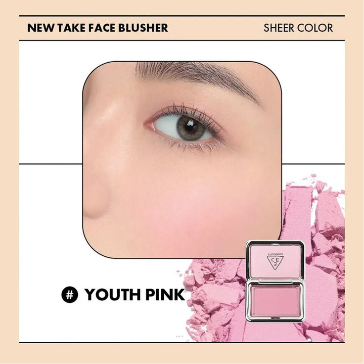 3CE Face Blusher New Take Edition 45g Blush 4