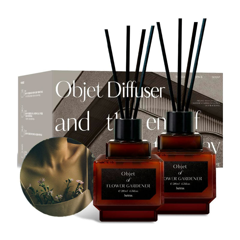 HETRAS Objet Diffuser 200ml x 2