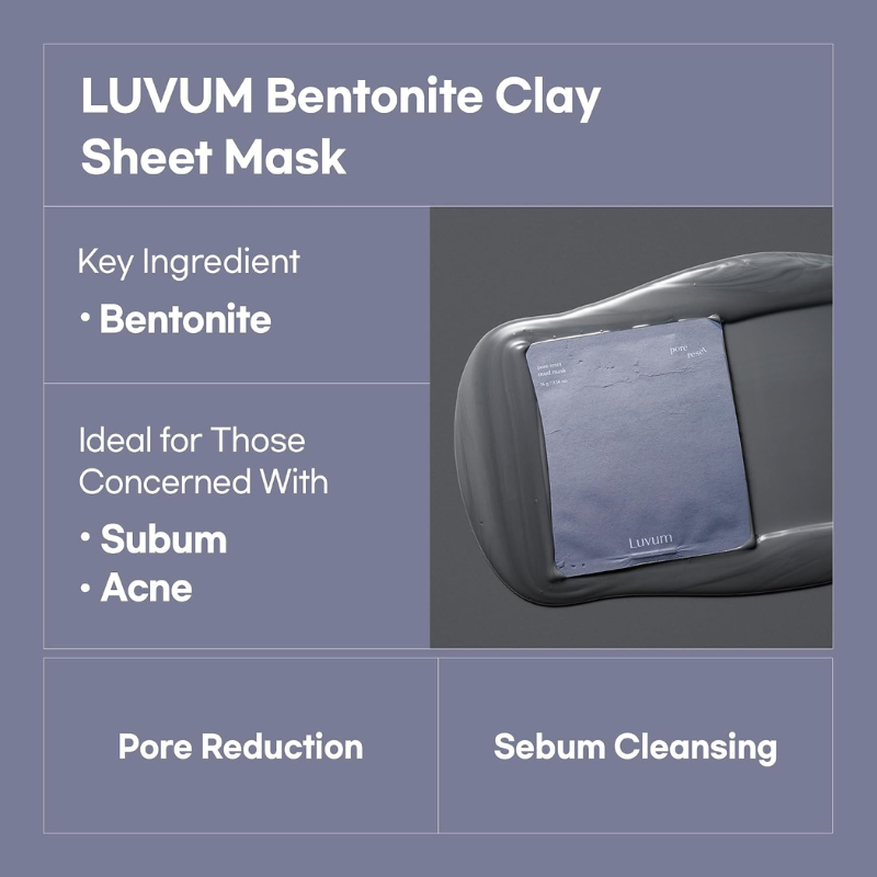 LUVUM Pore Reset Mud Mask 16g SKIN CARE, Face Masks