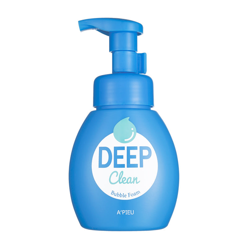APIEU Deep Clean Bubble Foam Purifying Cleanser 200ml K-Beauty Cleanser, Korean Foam Cleanser, Bubble Foam Wash, Deep Pore Cleanse, Hydrating Facial Cleanser, Baking Soda Skincare, Gentle Daily Cleanser