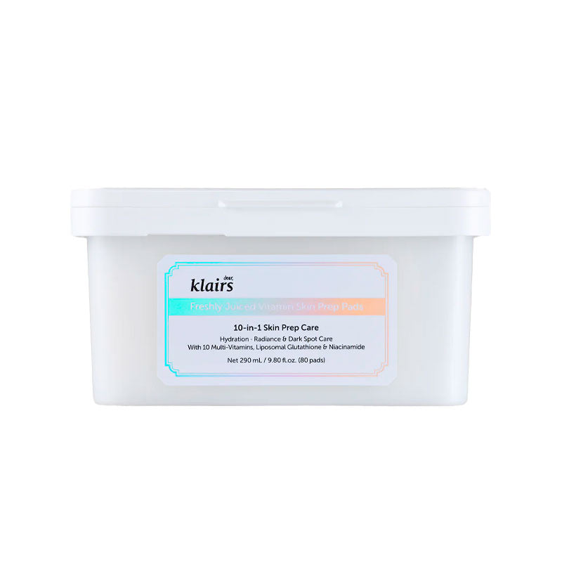 DEAR KLAIRS Vitamin Skin Prep Pads Exfoliating Hydrating 290ml 80pads