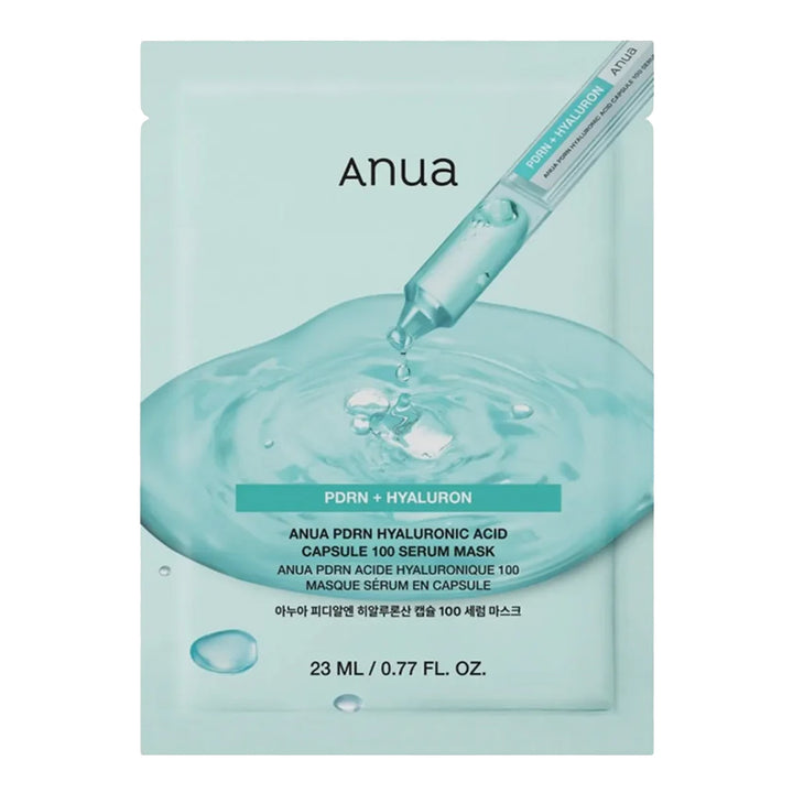 ANUA PDRN Hyaluronic Acid Capsule 100 Serum Mask 1Pcs