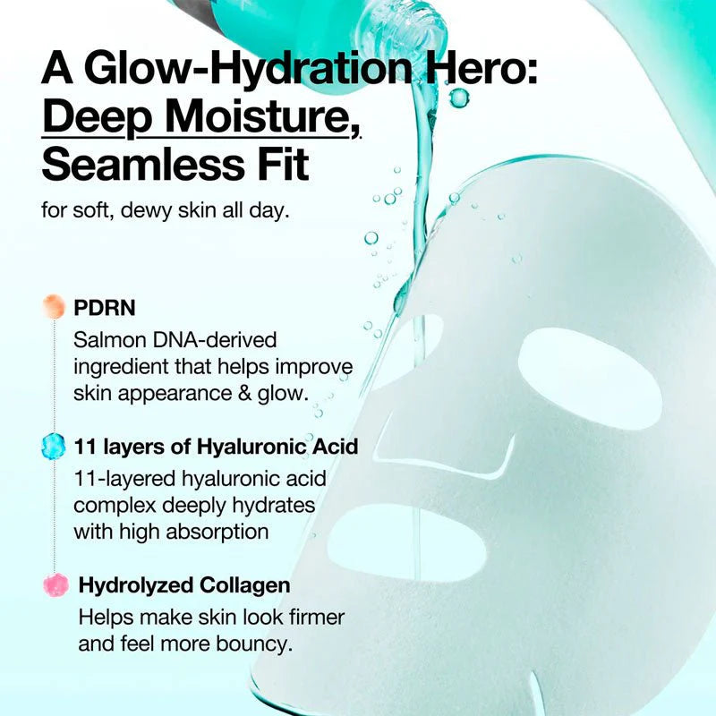 ANUA PDRN Hyaluronic Acid Capsule 100 Serum Mask 1Pcs