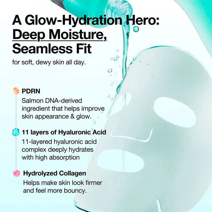 ANUA PDRN Hyaluronic Acid Capsule 100 Serum Mask 1Pcs