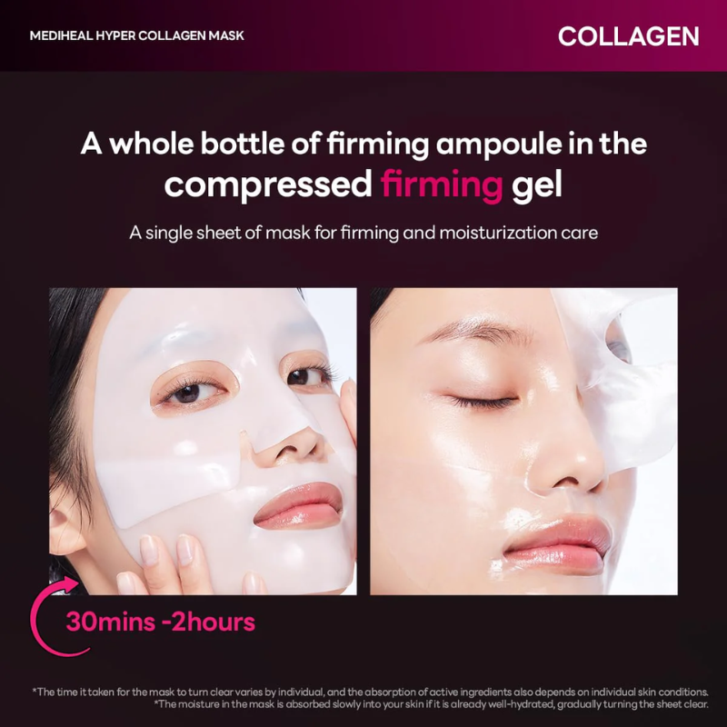 Mediheal Hyper Collagen Mask Firming Hydrogel 34g