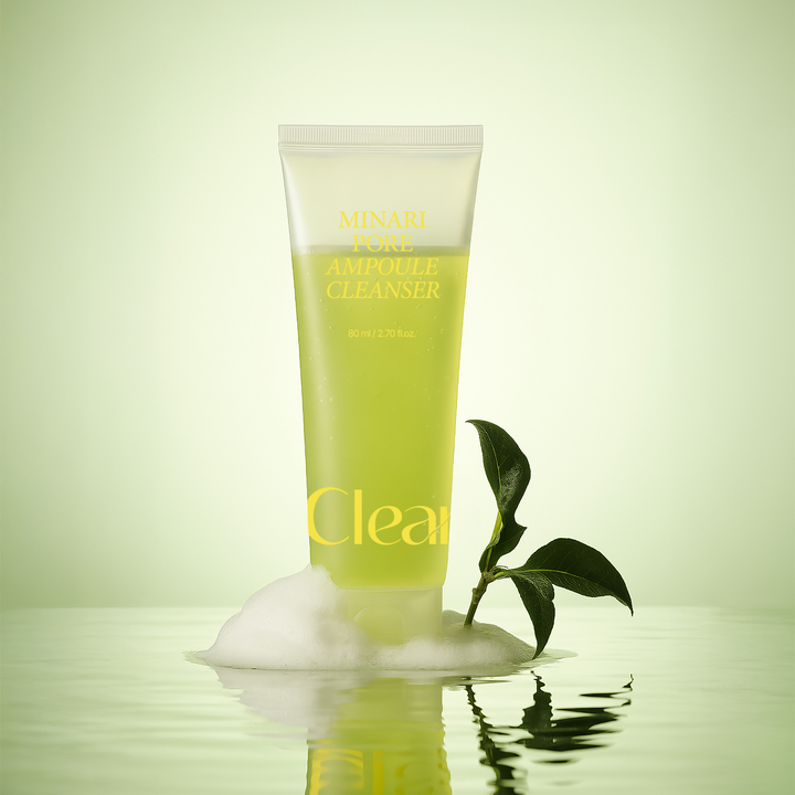 ClearDea Minari Pore Ampoule Cleanser 80ml SKIN CARE, Cleansers, Face Wash