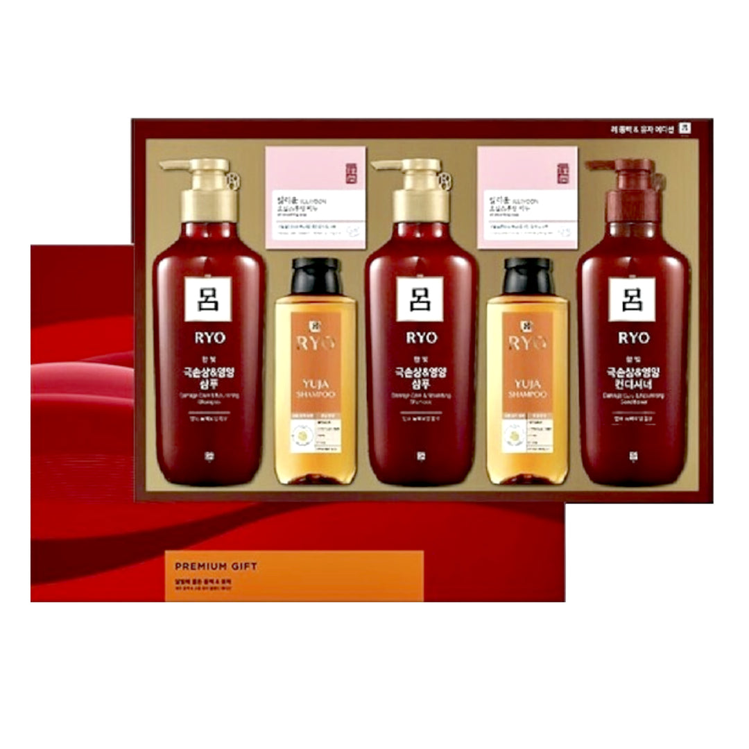 RYO Red Damage Care Hair Care Gift Set 7Pcs