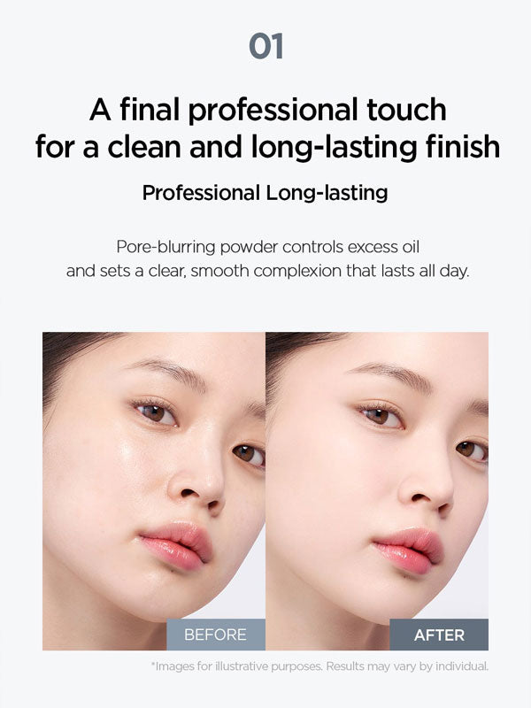 JUNG SAEM MOOL Pro-Lasting Finish Powder Pact Oil Control 75g