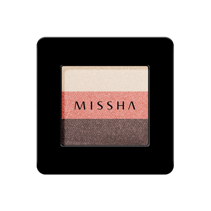 MISSHA Triple Shadow Easy Gradient Eyeshadow with Argan Oil MAKEUP, Eyes, Eyeshadow, K-Beauty Eyeshadow, Gradient Eye Makeup, Argan Oil Makeup, Easy Application Eyeshadow, Korean Beauty Eyes, Shimmer Eye Shadow, Buildable Pigment