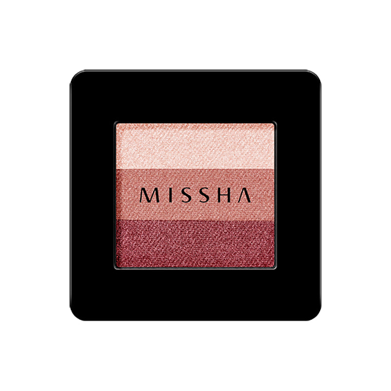 MISSHA Triple Shadow Easy Gradient Eyeshadow with Argan Oil MAKEUP, Eyes, Eyeshadow, K-Beauty Eyeshadow, Gradient Eye Makeup, Argan Oil Makeup, Easy Application Eyeshadow, Korean Beauty Eyes, Shimmer Eye Shadow, Buildable Pigment