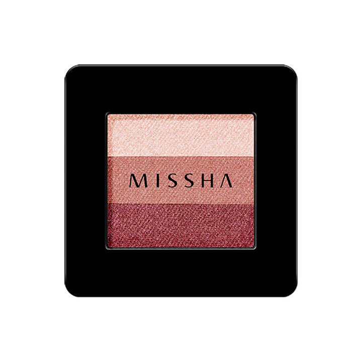 MISSHA Triple Shadow Easy Gradient Eyeshadow with Argan Oil MAKEUP, Eyes, Eyeshadow, K-Beauty Eyeshadow, Gradient Eye Makeup, Argan Oil Makeup, Easy Application Eyeshadow, Korean Beauty Eyes, Shimmer Eye Shadow, Buildable Pigment