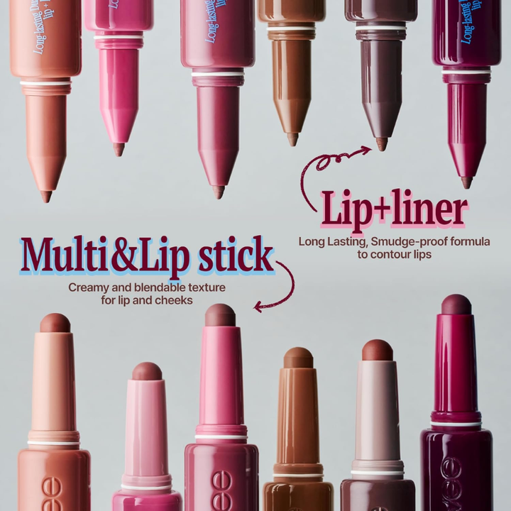 fwee Long-Lasting Dual Coloring Stick Lip Liner block, MAKEUP, Face, Contour & Highlighter