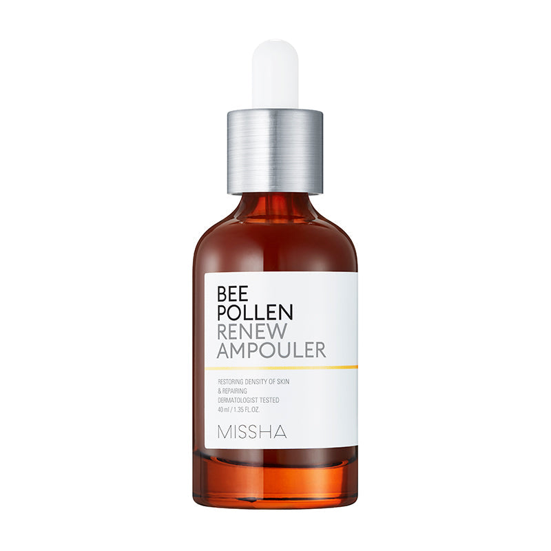 MISSHA Bee Pollen Ampouler - Soothing Nourishing Hydration 40ml SKIN CARE, Treatments, Serum & Essence, Korean Ampoule, Bee Pollen Skincare, Hydrating Serum, Skin Barrier Support, Nourishing Treatment, Radiant Complexion, K-Beauty Hydration
