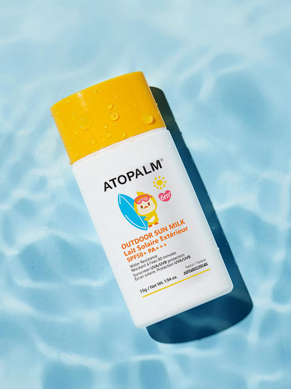 Atopalm Outdoor Sun Milk SPF50 PA Mineral Sunscreen 55g