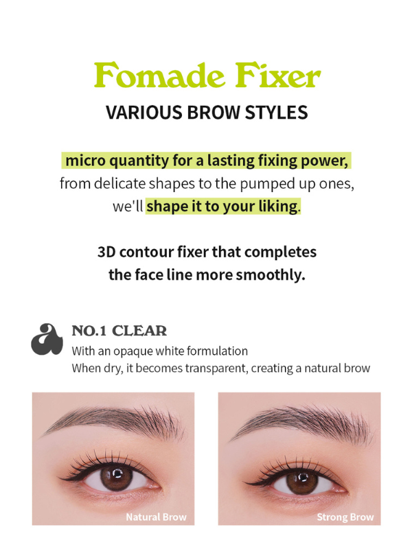 unleashia Shaper Pomade Eyebrow Fixer All Day Hold 8g