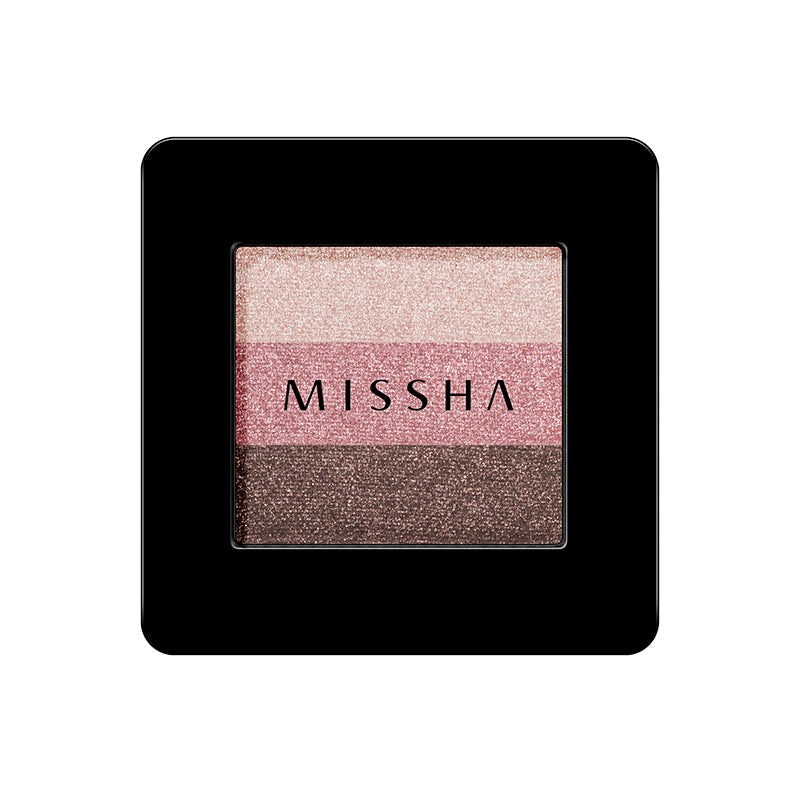 MISSHA Triple Shadow Easy Gradient Eyeshadow with Argan Oil MAKEUP, Eyes, Eyeshadow, K-Beauty Eyeshadow, Gradient Eye Makeup, Argan Oil Makeup, Easy Application Eyeshadow, Korean Beauty Eyes, Shimmer Eye Shadow, Buildable Pigment
