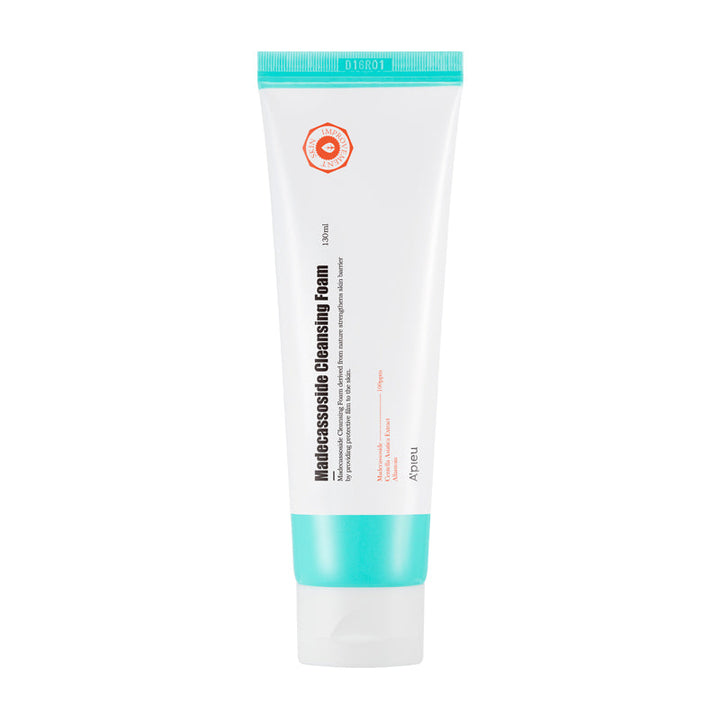 APIEU Madecassoside Cleansing Foam Soothing Cleanser 130ml SKIN CARE, Cleansers, Face Wash, K-beauty cleanser, Madecassoside, Centella Asiatica, soothing face wash, sensitive skin care, Korean cleansing foam, skin barrier support
