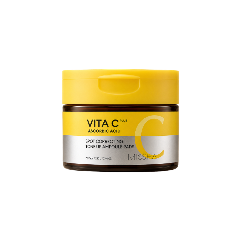 MISSHA Vita C Plus Tone Up Ampoule Pads 210g / 80pads SKIN CARE, Treatments, Serum & Essence