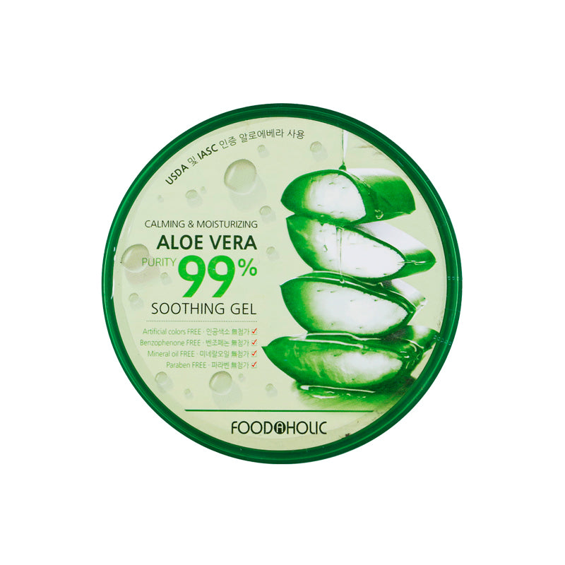 Foodaholic Aloe Vera Soothing Gel Calming and Moisturizing 300ml aloe, SKIN CARE, Moisturizers, Facial Mists & Oils, Aloe Vera Gel, Korean Soothing Gel, Skin Hydration, Calming Skincare, Moisture Barrier, Sensitive Skin Relief, Multi-purpose Gel
