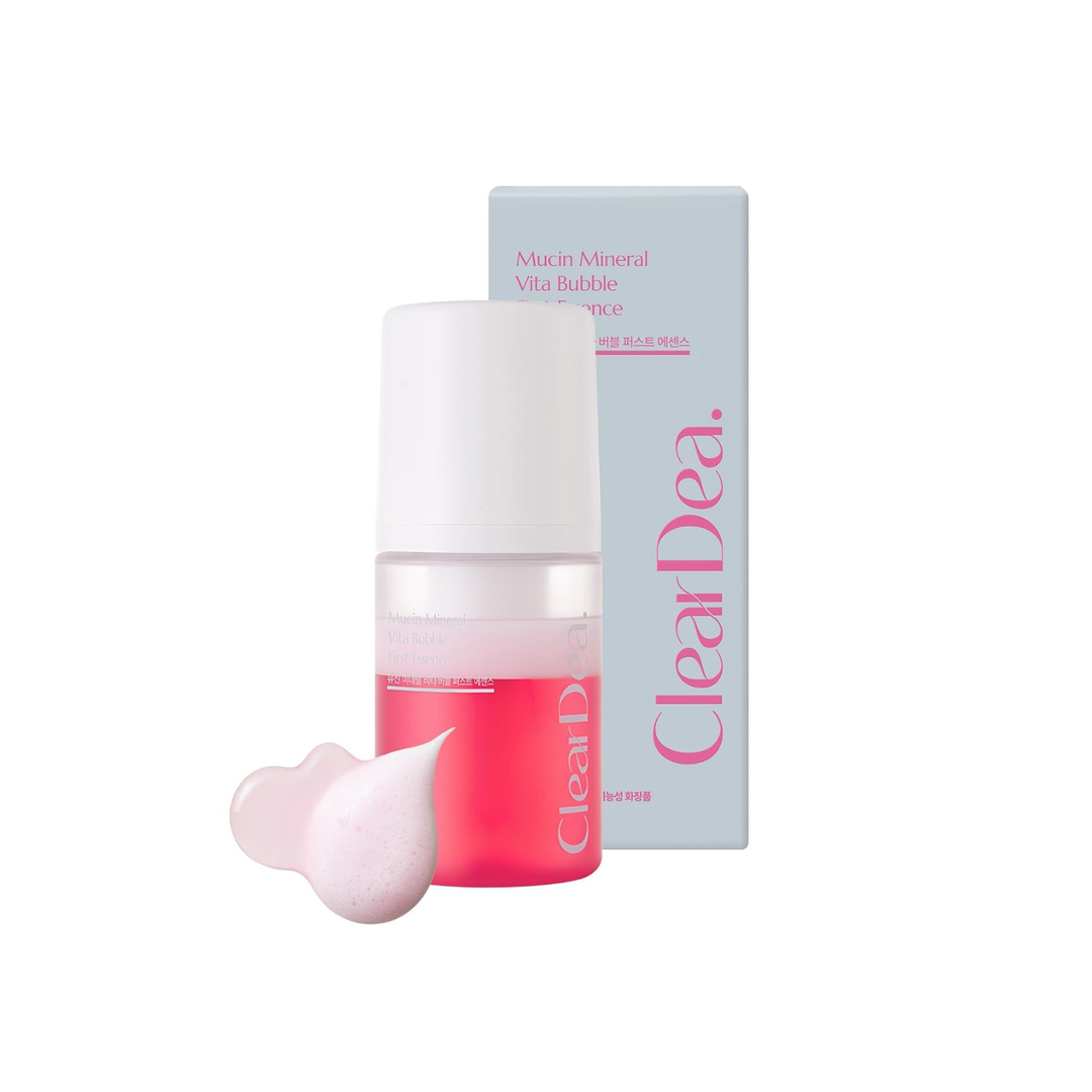 ClearDea Mucin Mineral Vita Bubble First Essence 60ml SKIN CARE, Treatments, Serum & Essence
