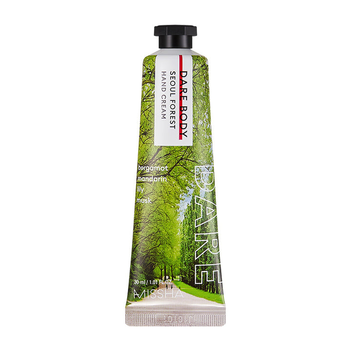 MISSHA Dare Body Hand Cream Hydrating Nourishing 30ml BODY CARE, Body Moisturizers, Hand Cream, Korean Hand Cream, Shea Butter, Centella Asiatica, Cica Hand Cream, Hydrating Hand Care, Skin Barrier Support, Dry Hand Solution