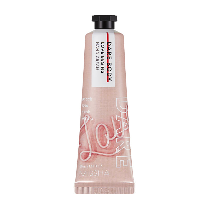 MISSHA Dare Body Hand Cream Hydrating Nourishing 30ml BODY CARE, Body Moisturizers, Hand Cream, Korean Hand Cream, Shea Butter, Centella Asiatica, Cica Hand Cream, Hydrating Hand Care, Skin Barrier Support, Dry Hand Solution