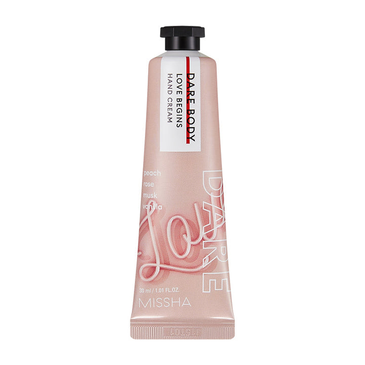 MISSHA Dare Body Hand Cream Hydrating Nourishing 30ml BODY CARE, Body Moisturizers, Hand Cream, Korean Hand Cream, Shea Butter, Centella Asiatica, Cica Hand Cream, Hydrating Hand Care, Skin Barrier Support, Dry Hand Solution