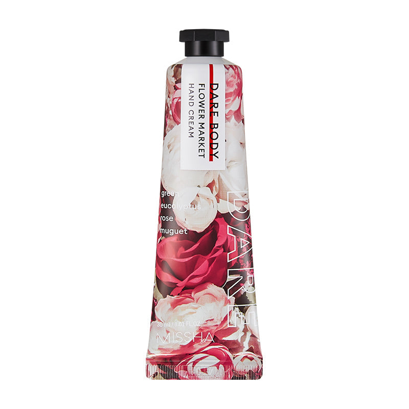 MISSHA Dare Body Hand Cream Hydrating Nourishing 30ml BODY CARE, Body Moisturizers, Hand Cream, Korean Hand Cream, Shea Butter, Centella Asiatica, Cica Hand Cream, Hydrating Hand Care, Skin Barrier Support, Dry Hand Solution