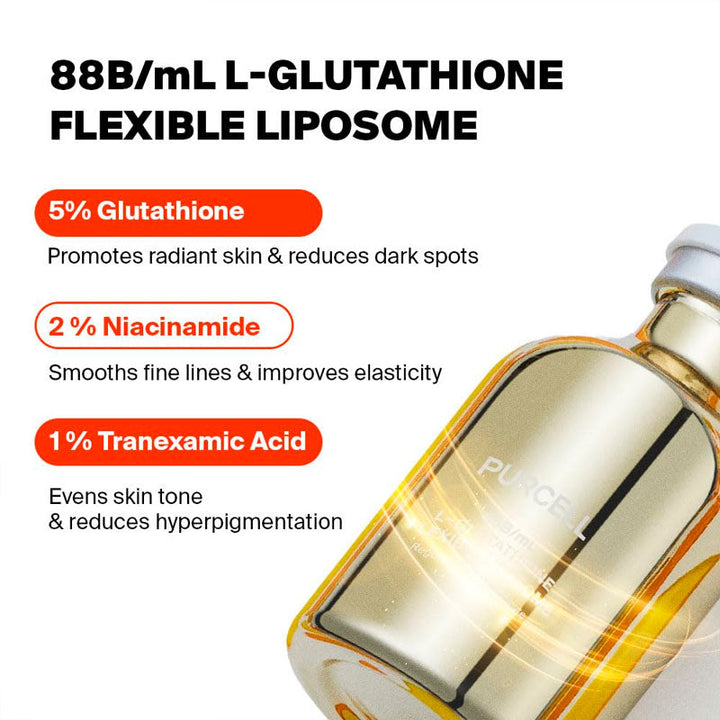 Purcell 88B/mL L-Glutathione Flexible Liposome 30ml SKIN CARE, Treatments, Serum & Essence