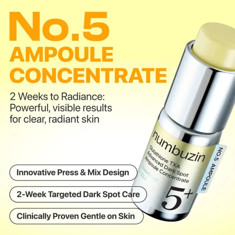 numbuzin No5 Glutathione100 TXA10 Dark Spot Ampoule 10g