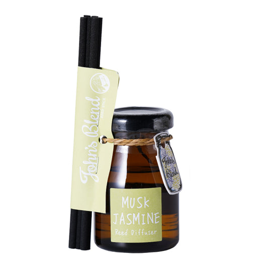 JOHN'S BLEND Mini Reed Diffuser 50ml - Musk Jasmine