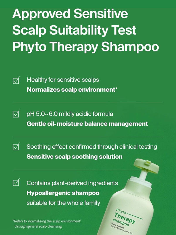 DrFORHAIR Phyto Therapy Shampoo Natural Ingredients 500ml