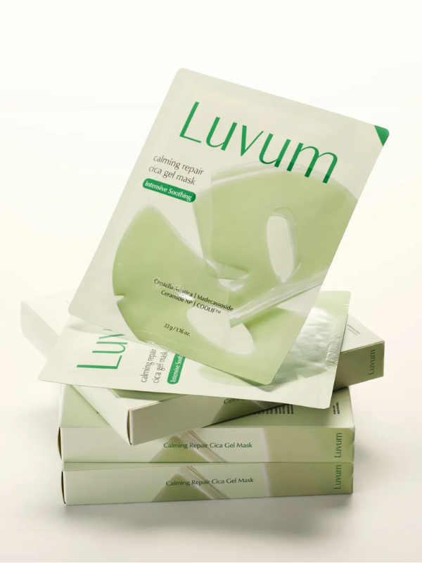LUVUM Calming Repair Cica Gel Mask 33g SKIN CARE, Toners