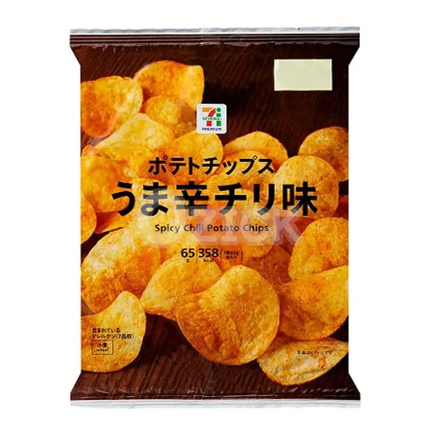 711 Potato Chips Umaharashi Chili Flavor 65g