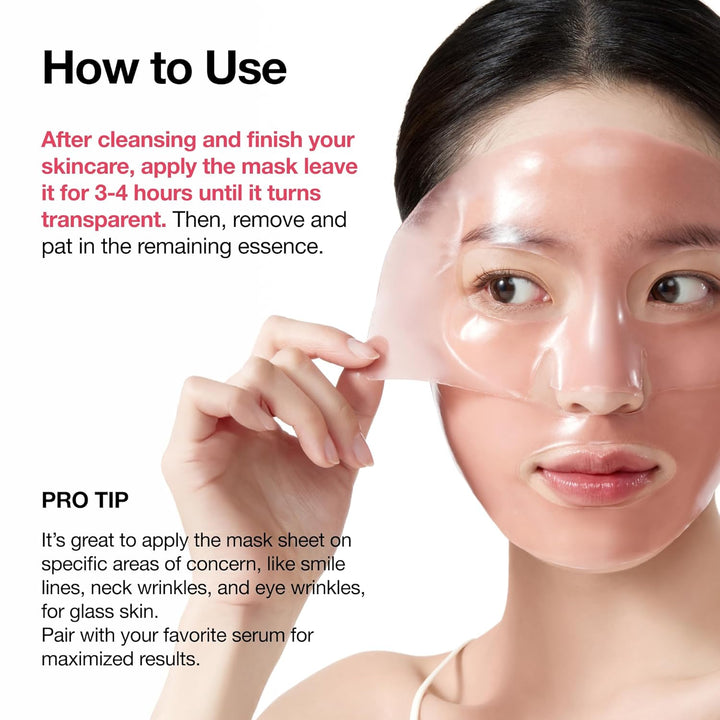 ANUA Peach 70 Niacin Brightening Collagen Mask 4Pcs