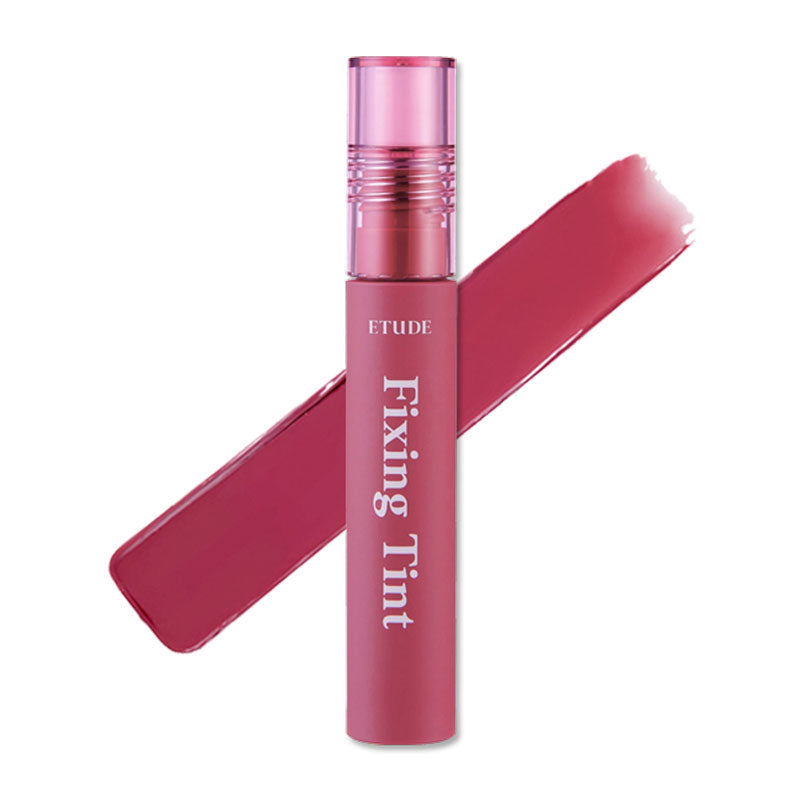 Etude House Fixing Tint Matte Hydrating Lip Tint 4g MAKEUP, Lips, Lip Tint, K-Beauty Lip Tint, Matte Lip Makeup, Hydrating Lip Stain, Long-lasting Tint, Etude House, Velvet Finish, Vegan Lip Product