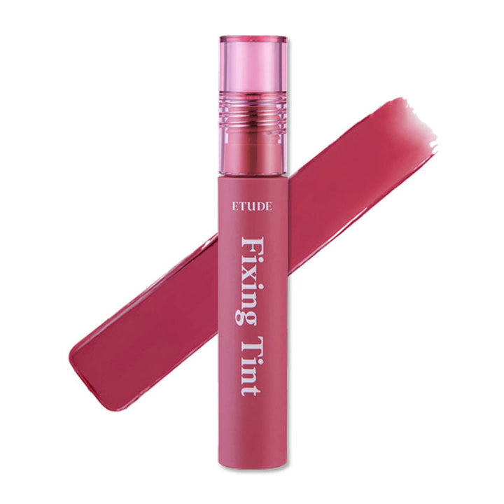 Etude House Fixing Tint Matte Hydrating Lip Tint 4g MAKEUP, Lips, Lip Tint, K-Beauty Lip Tint, Matte Lip Makeup, Hydrating Lip Stain, Long-lasting Tint, Etude House, Velvet Finish, Vegan Lip Product