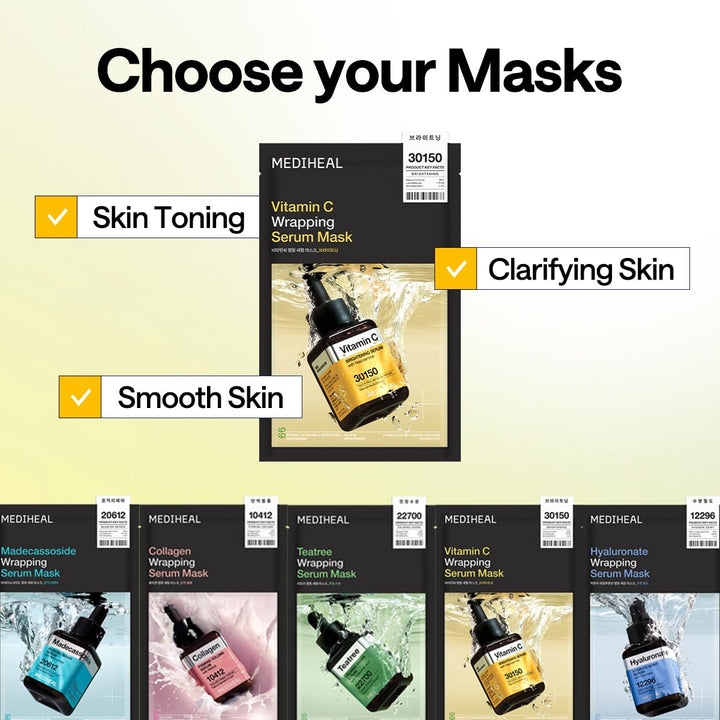 Vitamin C Wrapping Serum Mask __label:Bestseller, cgetc, SKIN CARE, Treatments, Serum & Essence