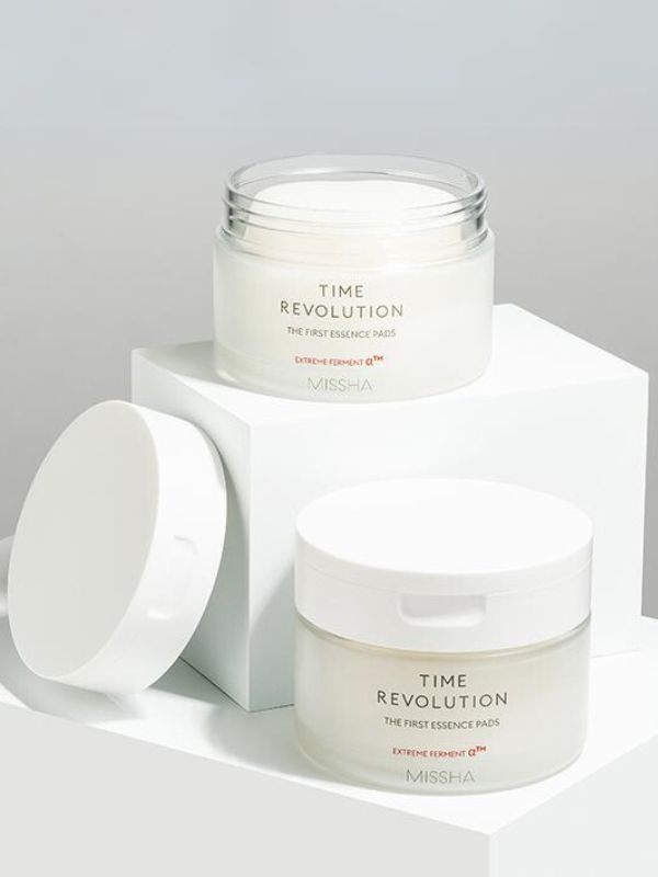 MISSHA Time Revolution The First Essence Pad Texture Hydration 250ml (75pads) SKIN CARE, Treatments, Serum & Essence, Korean Essence Pad, Hydrating Toner Pad, Gentle Exfoliator, Skin Texture Refinement, Niacinamide Skincare, Yeast Ferment Essence, K-Beauty Mask Pads