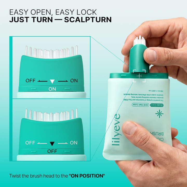 Lilyeve Scalp:Turn Cica PDRN Brush Ampoule 100ml SKIN CARE, Treatments, Serum & Essence